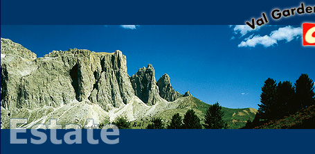 Val Gardena in estate - Le Dolomiti